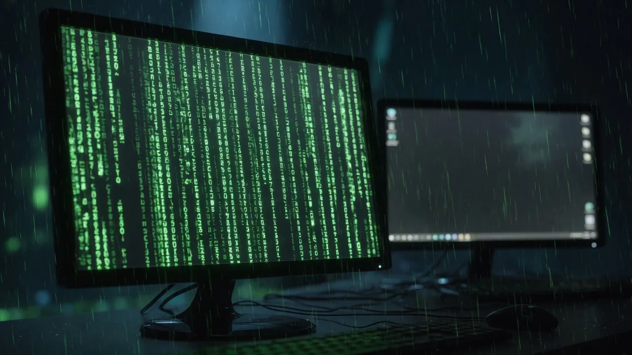 Flip saat dışında monitörde başka idle efekt